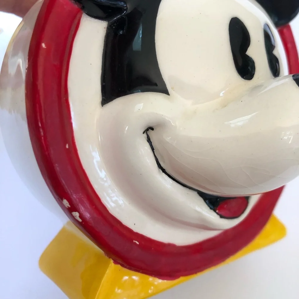Vintage Mickey Mouse toothbrush holder or pencil or flowers or brushes :)